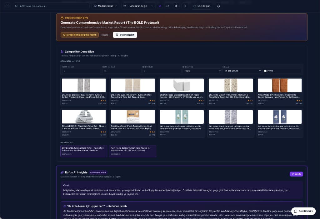Competitor deep dive